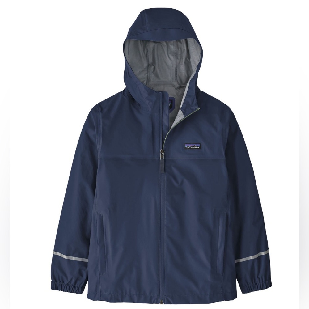 Patagonia Kids' Torrentshell Rain Jacket Navy